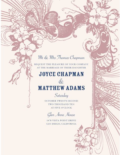  The Best wedding invitations wording 2014 